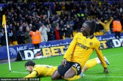 爆冷！英超倒数第一狼队2-0维拉 曼联本轮取胜将升至第3